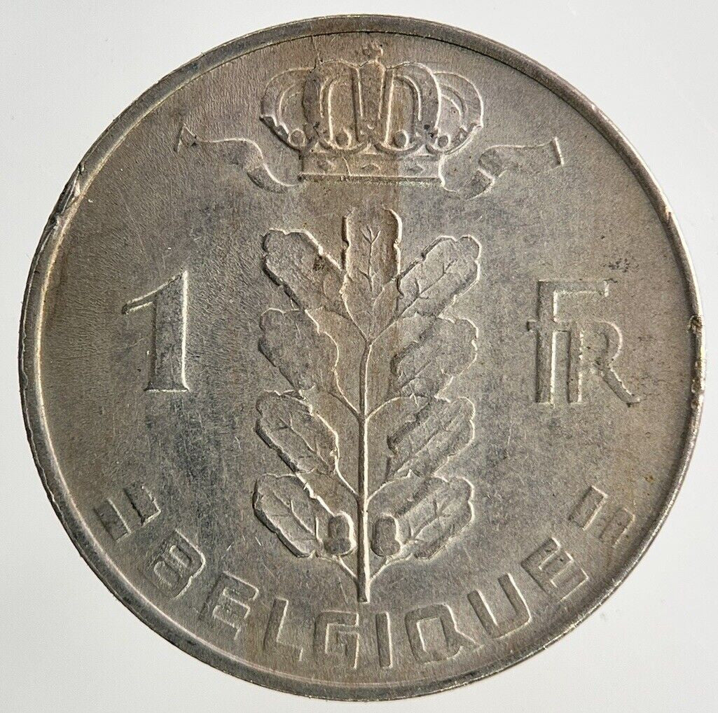 1970 Belgium 1 Franc Coin | Collectable Grade