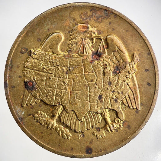 1969 US USA Mint Philadelphia Commemorative Medal Token Coin | Very High Grade