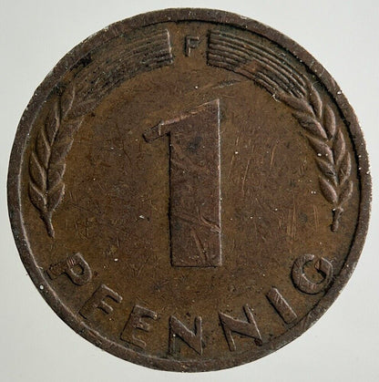 1970 Germany 1 Pfennig Coin | Fine Collectable Grade