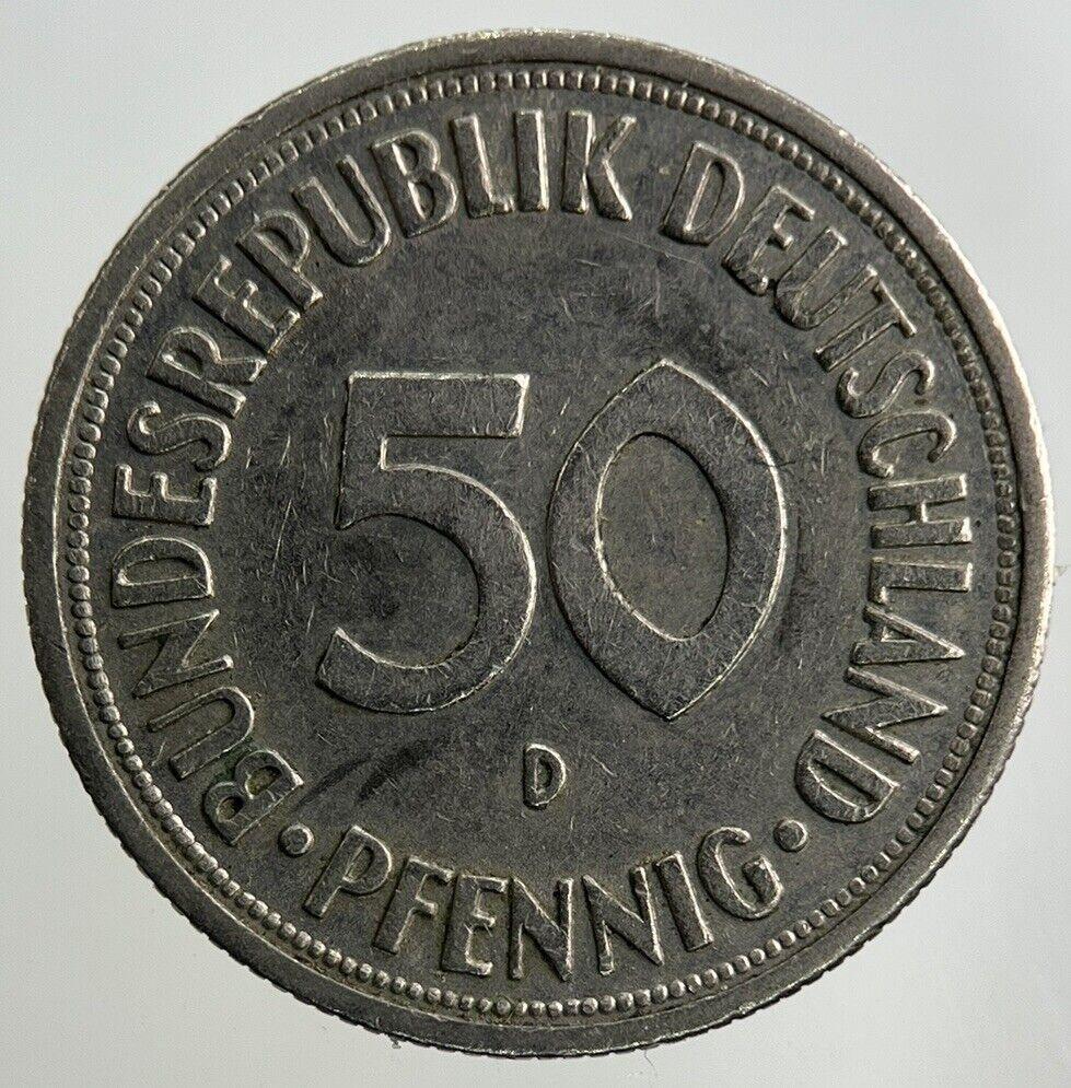 1970 Germany 50 Pfennig Coin | Fine Collectable Grade