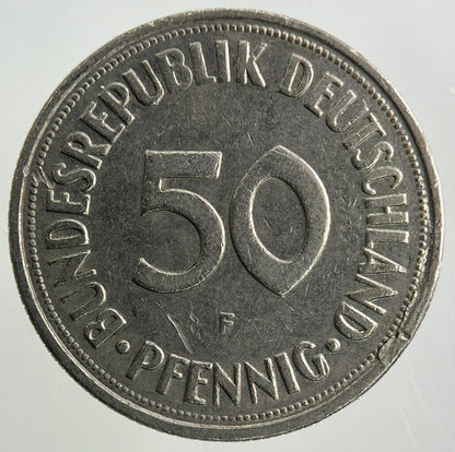 1970 Germany 50 Pfennig Coin | Fine Collectable Grade