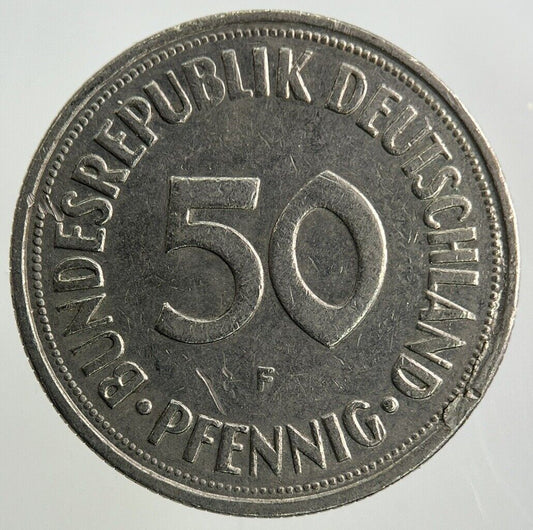 1970 Germany 50 Pfennig Coin | Fine Collectable Grade
