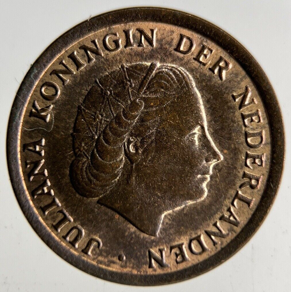 1970 Netherlands 1 Cent Coin | Fine Collectable Grade
