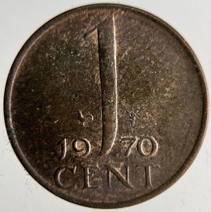 1970 Netherlands 1 Cent Coin | Fine Collectable Grade