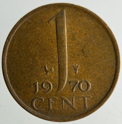 1970 Netherlands 1 Cent Coin | Fine Collectable Grade