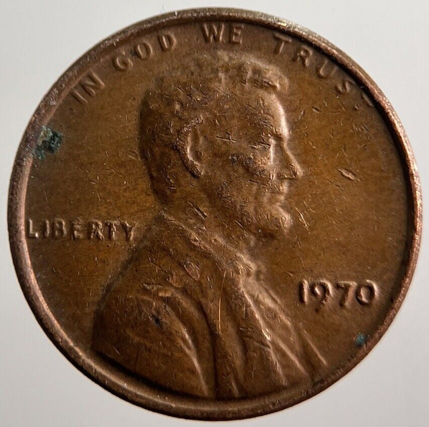 1970 US USA One Cent Coin | Fine Collectable Grade | a3932
