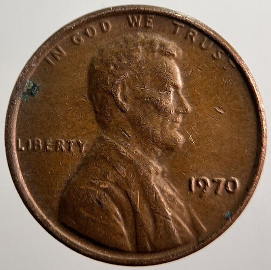 1970 US USA One Cent Coin | Fine Collectable Grade | a3932
