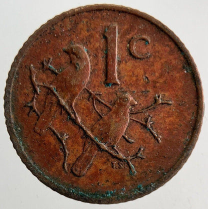 1970 South Africa 1 Cent Coin | Fine Collectable Grade