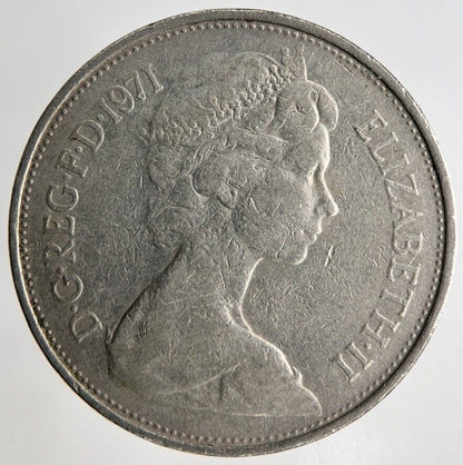 1971 Elizabeth II 10p 10 Ten Pence Coin | Fine Collectable Grade