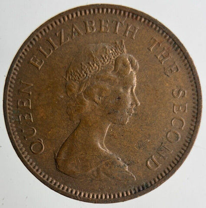 1971 Bailiwick Of Jersey 1p One 1 Pence Coin | Fine Collectable Grade