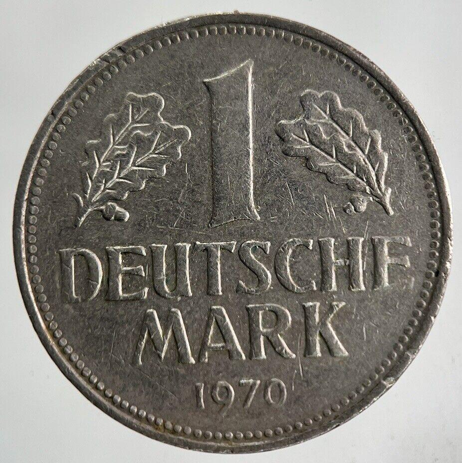 1970-J Germany 1 Mark Coin | Fine Collectable Grade