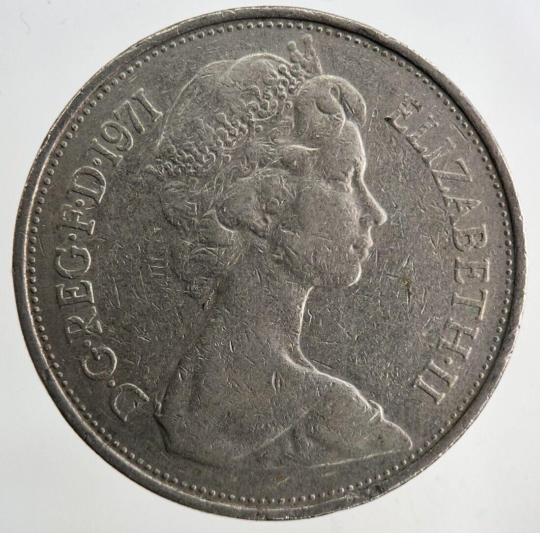 1971 Elizabeth II 2nd 10p Ten-Pence Coin | Fine Collectable Grade