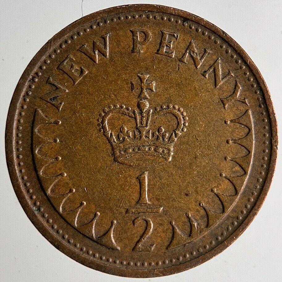 1971 Elizabeth II New 1/2 Half-Penny Coin | Very High Grade