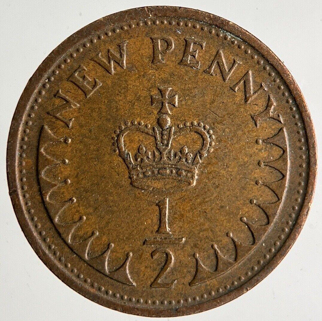 1971 Elizabeth II New 1/2 Half-Penny Coin | Very High Grade