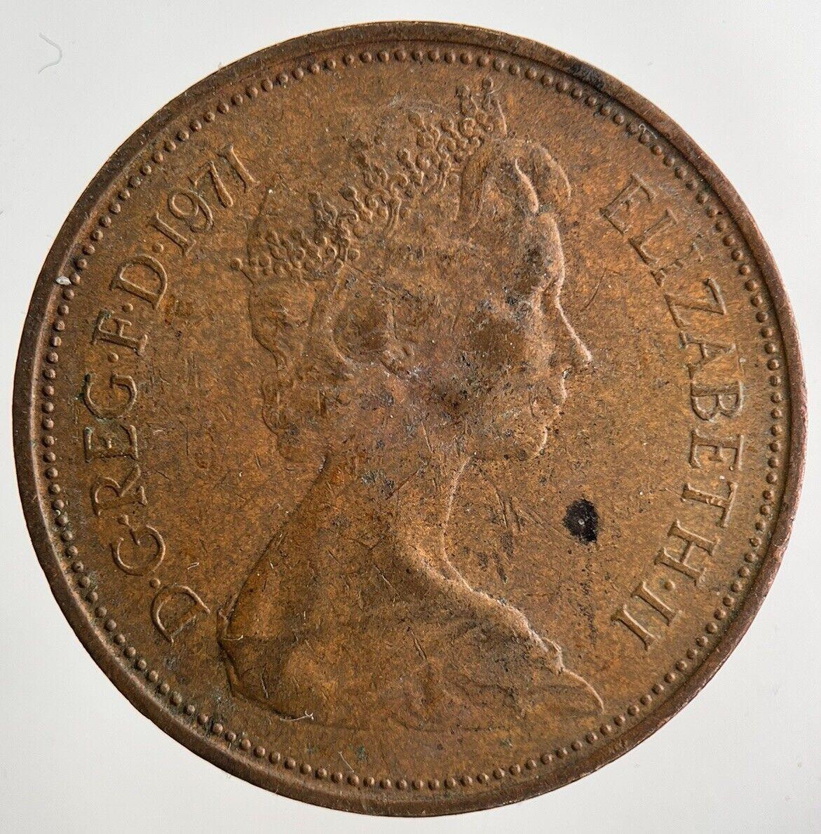 1971 Elizabeth II 2nd 2p Two-Pence Coin | Fine Collectable Grade