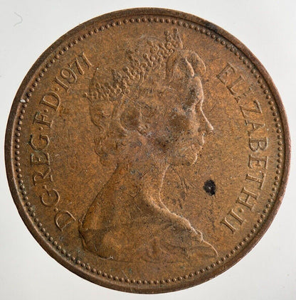 1971 Elizabeth II 2nd 2p Two-Pence Coin | Fine Collectable Grade