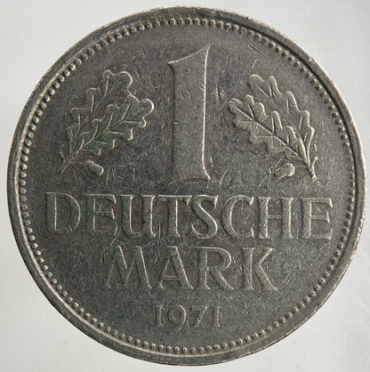 1971 Germany 1 Mark Coin | Fine Collectable Grade