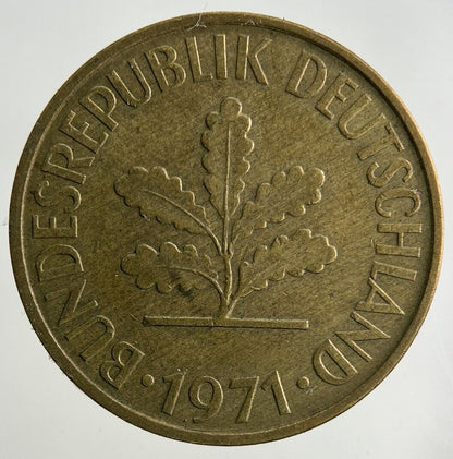 1971 Germany 10 Pfennig Coin | Fine Collectable Grade