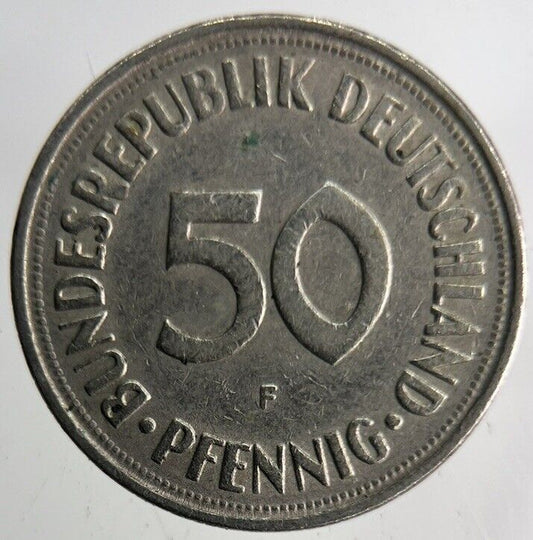 1971 Germany 50 Pfennig Coin | Fine Collectable Grade