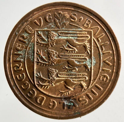 1971 Guernsey 1p One Penny Coin | Fine Collectable Grade