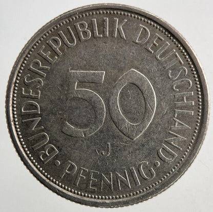 1971 Germany 50 Pfennig Coin | Fine Collectable Grade