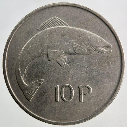 1971 Irish 10p Ten-Pence Coin | Very High Grade