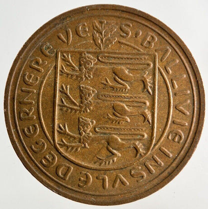 1971 Guernsey 2p Two-Pence Coin | Fine Collectable Grade