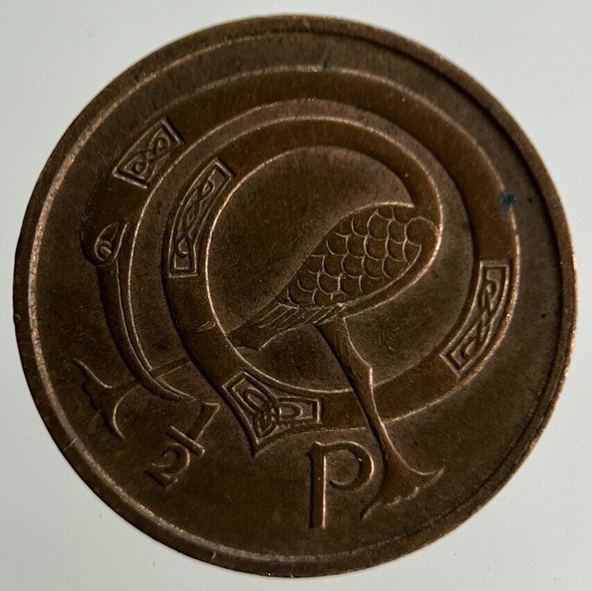 1971 Irish 1/2 Half-Penny Coin | Fine Collectable Grade