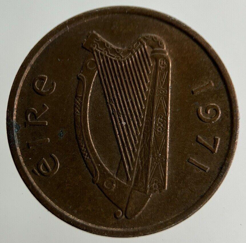 1971 Irish 1/2 Half-Penny Coin | Fine Collectable Grade