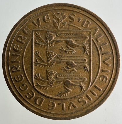 1971 Guernsey 2p Two-Pence Coin | Fine Collectable Grade