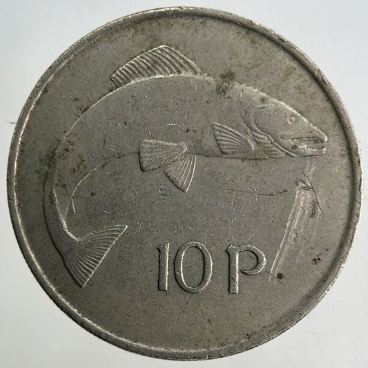1971 Irish 10p Ten-Pence Coin | Fine Collectable Grade