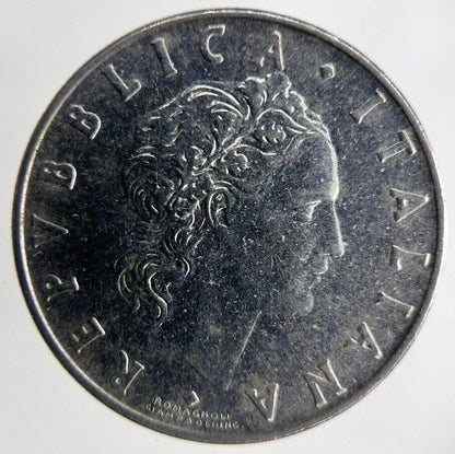 1971 Italy 50 Lira Coin | Fine Collectable Grade