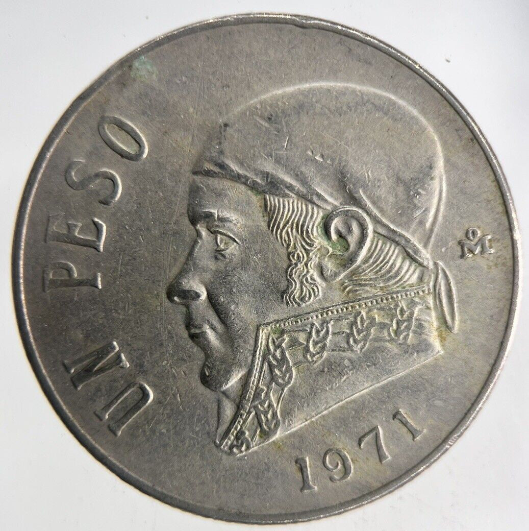 1971 Mexico 1 Peso Coin | Very High Grade