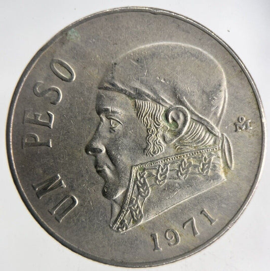 1971 Mexico 1 Peso Coin | Very High Grade