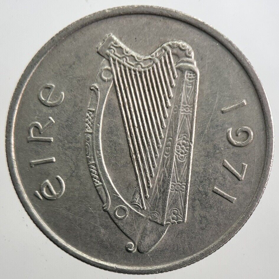 1971 Irish Bull 5p 5 Five Pence Coin | Very High Grade | a7761