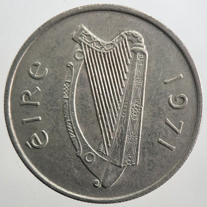 1971 Irish Bull 5p 5 Five Pence Coin | Very High Grade | a7761