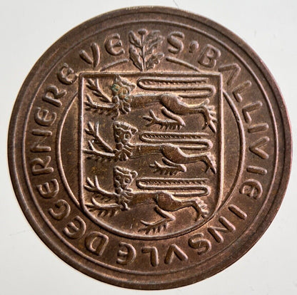 1971 Jersey 1 One Penny Coin | Very High Grade | a4895