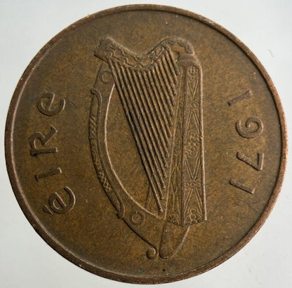 1971 Irish 2p Two-Pence Coin | Fine Collectable Grade