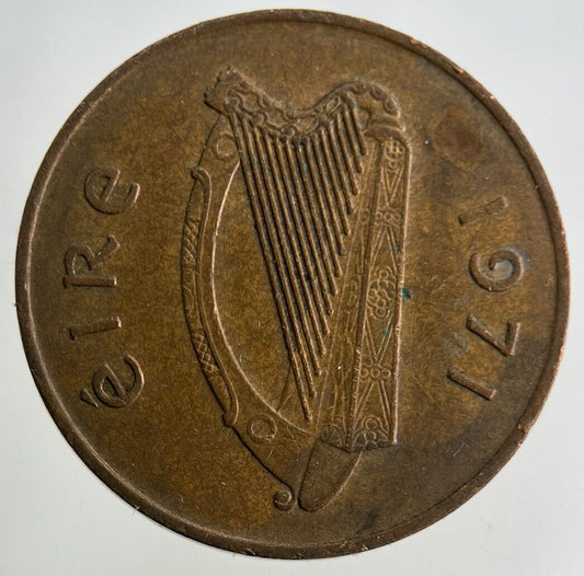 1971 Irish 2p Two-Pence Coin | Fine Collectable Grade
