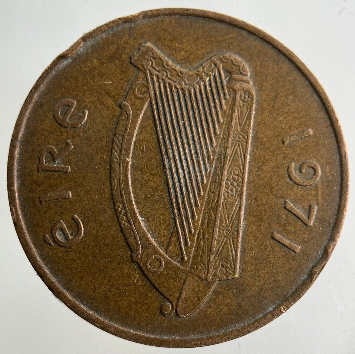 1971 Irish 2p Two-Pence Coin | Fine Collectable Grade