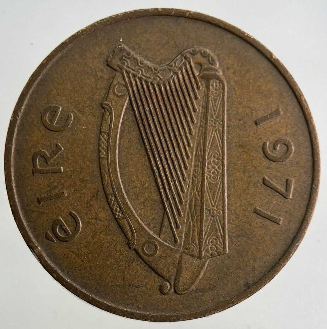 1971 Irish 2p Two-Pence Coin | Fine Collectable Grade