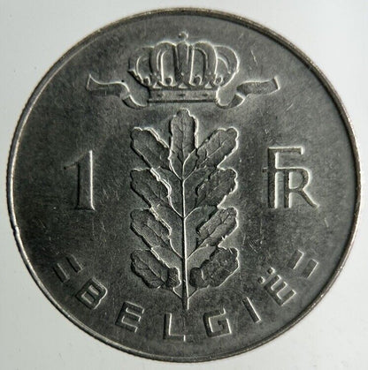 1972 Belgium 1 Franc Coin | Fine Collectable Grade
