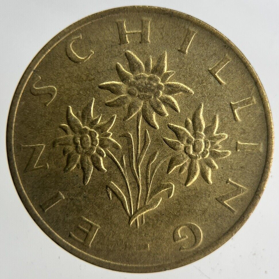 1972 Austria 1 Schilling Coin | Fine Collectable Grade