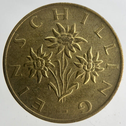 1972 Austria 1 Schilling Coin | Fine Collectable Grade