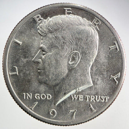 1971 US USA Kennedy Half Dollar Coin | Fine Collectable Grade