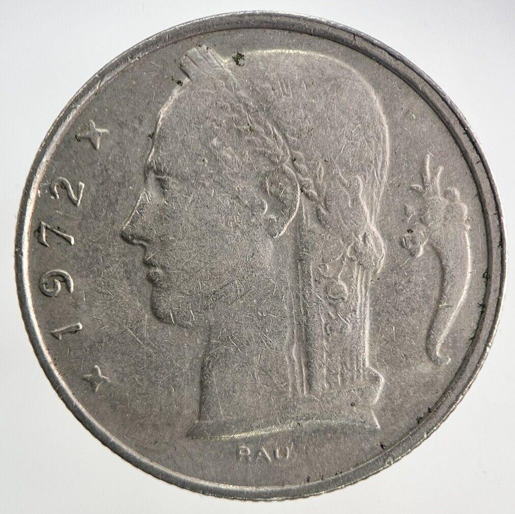 1972 Belgium 5 Franc Coin | Fine Collectable Grade