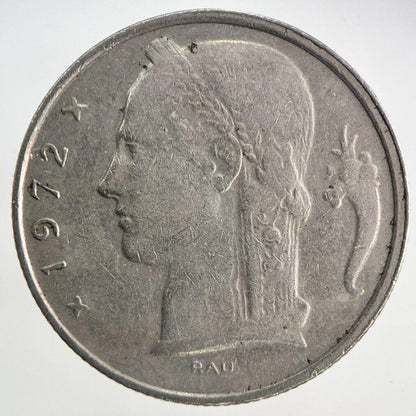 1972 Belgium 5 Franc Coin | Fine Collectable Grade
