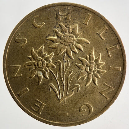 1972 Austria 1 Schilling Silver Coin | Fine Collectable Grade