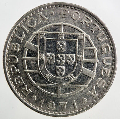 1971 Mozambique Portugal 20 Escudos Coin | Fine Collectable Grade