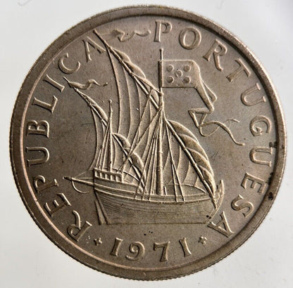 1971 Portugal 5 Escudos Coin | Very High Grade